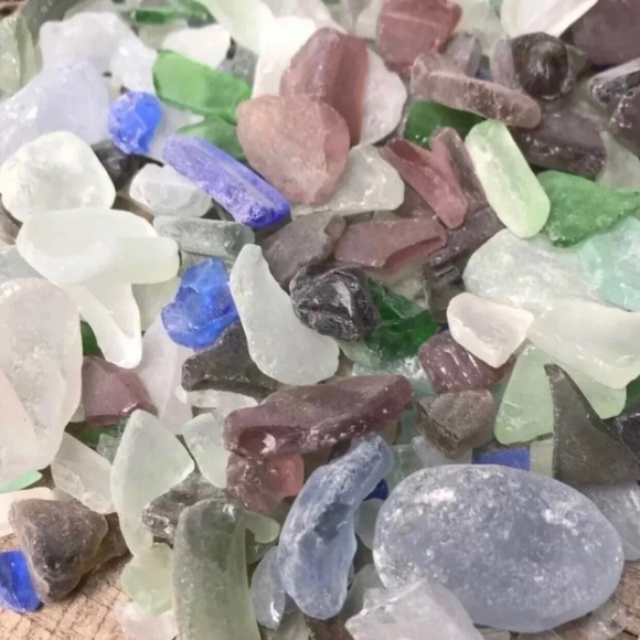 2lbs of Assorted Sea Glass for Coastal Crafting DIY Wedding decor Jewelry & More - Picture 7 of 11
